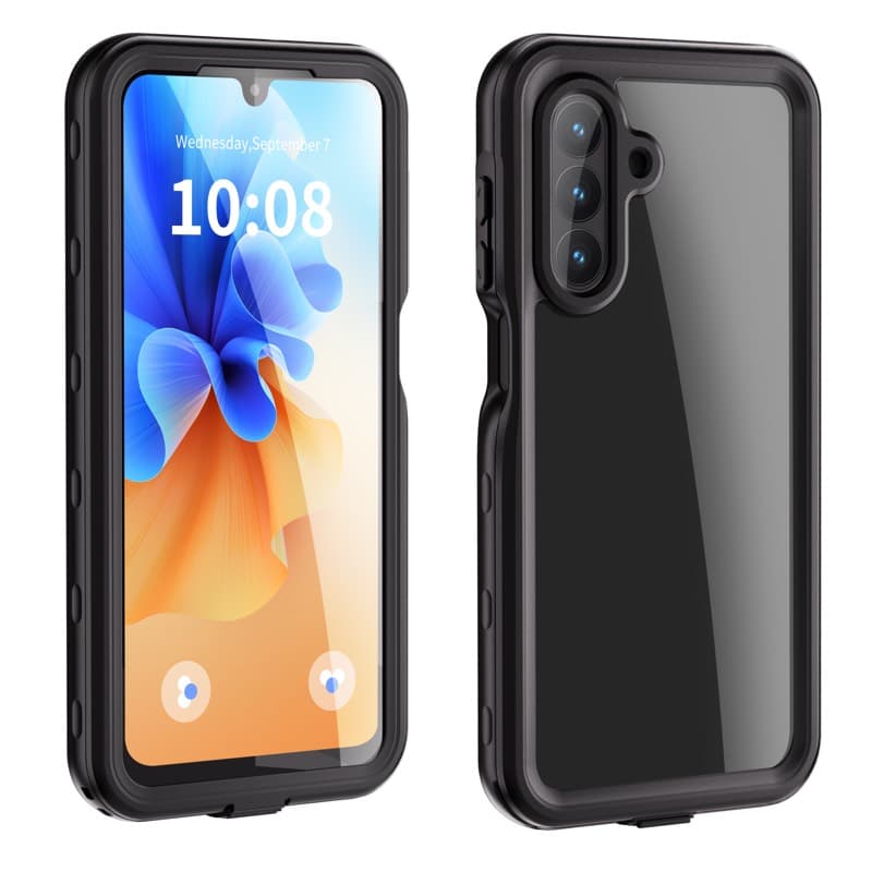 Samsung Galaxy A26 - Custodia impermeabile per esterni Redpepper IP68 SAM Series, nero