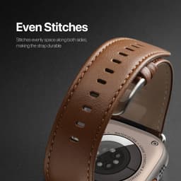 Apple Watch - DUX YS Version Strap (42mm/44mm/45mm/46mm(10.Gen)/49mm) Marron – Bild 7
