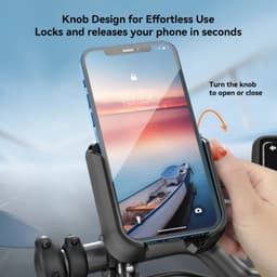 Joyroom - JR-ZS431 - Bike Phone Mount Black – Bild 3