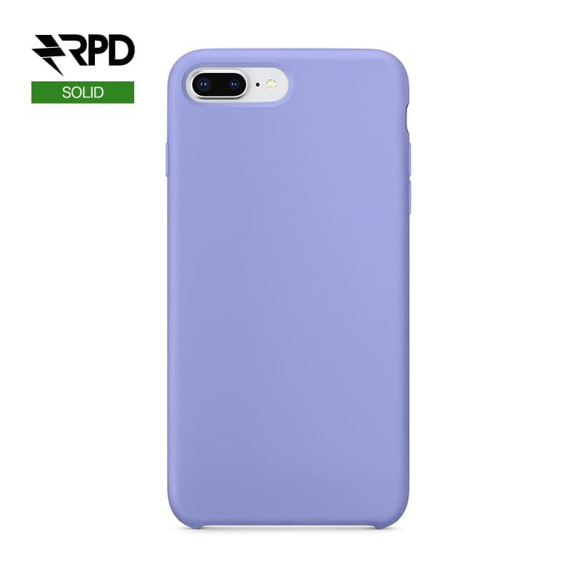 iPhone 7/8 Plus - Solid Silicone Case Light Purple