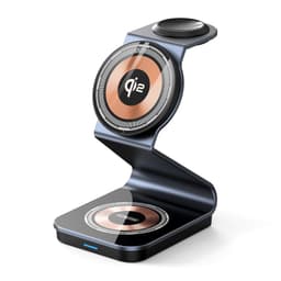 DUZZONA - W21 Qi2 Chargeur magnétique sans fil 3 en 1, noir – Bild 2