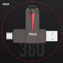MIQI USB+USB-C 3.0 Stick 128GB Model: S1 – Bild 1