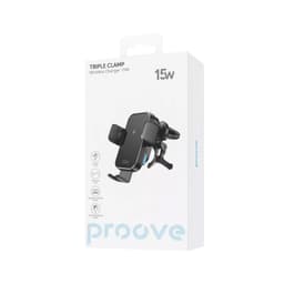 Wireless Charging Car Holder Proove Triple Clamp Pro 15W, Grey – Bild 5