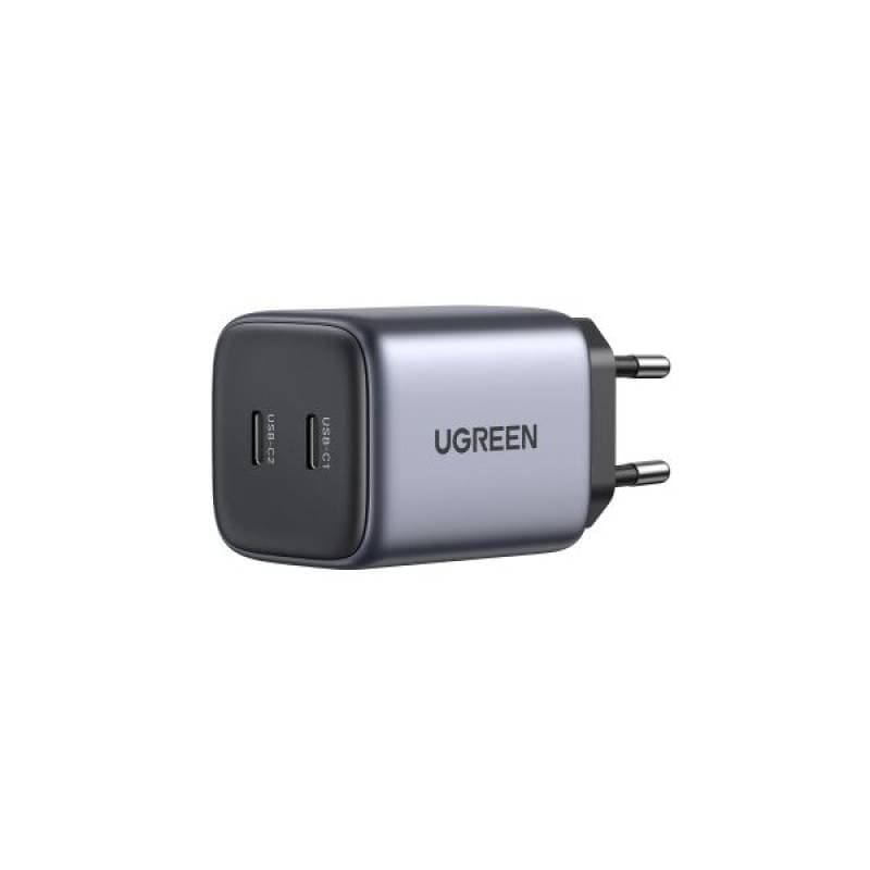 Ugreen - Nexode 45W Caricatore rapido doppio USB-C, grigio scuro – 3