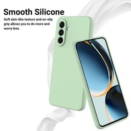 Samsung Galaxy S25 FE - Housse de protection en silicone, vert – Bild 6