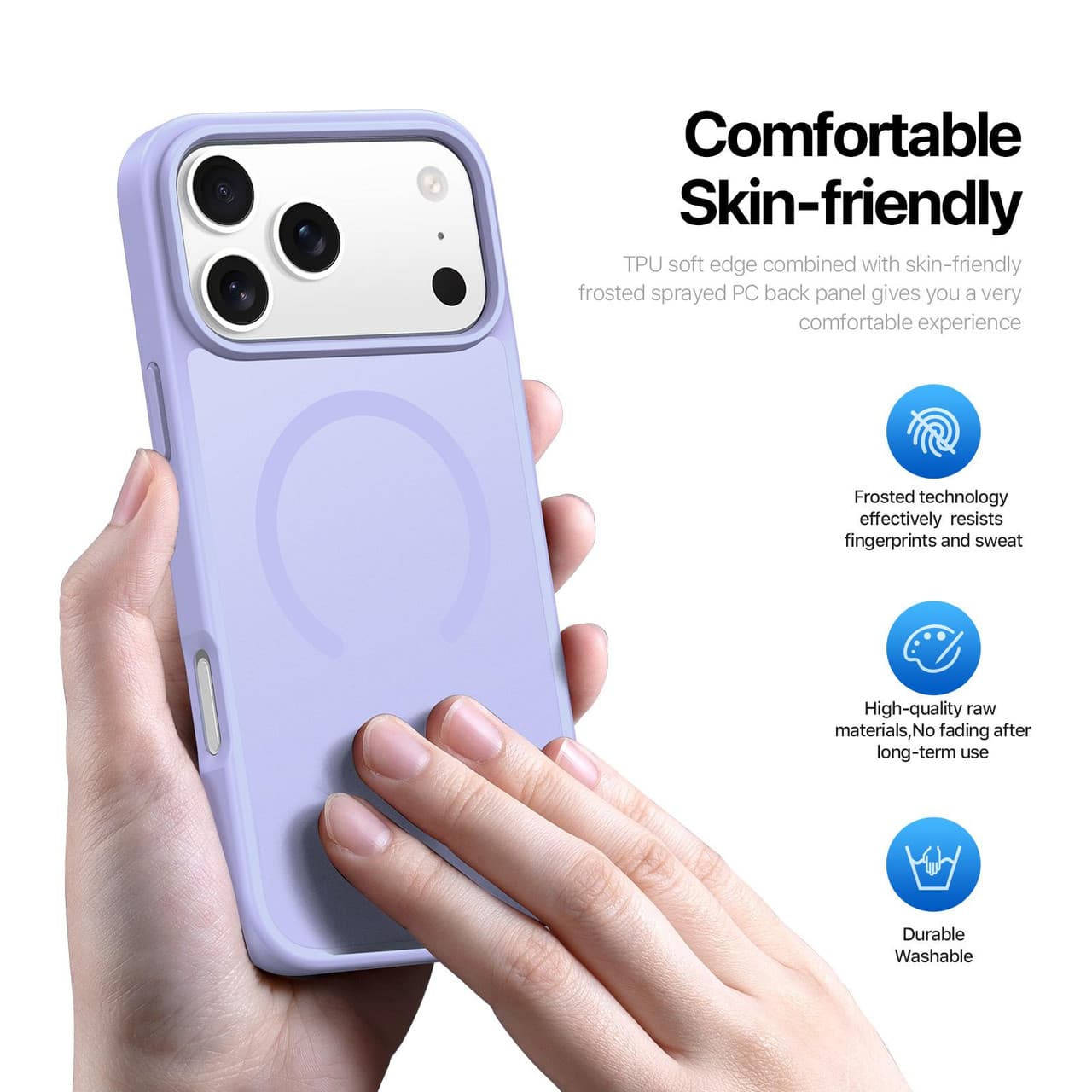 iPhone 17 Pro - Dux Ducis Yind Series mit Magsafe in violett – 4