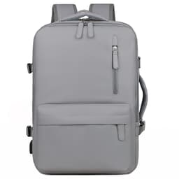 Okade - S2304 Notebook backpack - USB, water-repellent, business and travel, up to 17.3 inch, gray – Bild 1