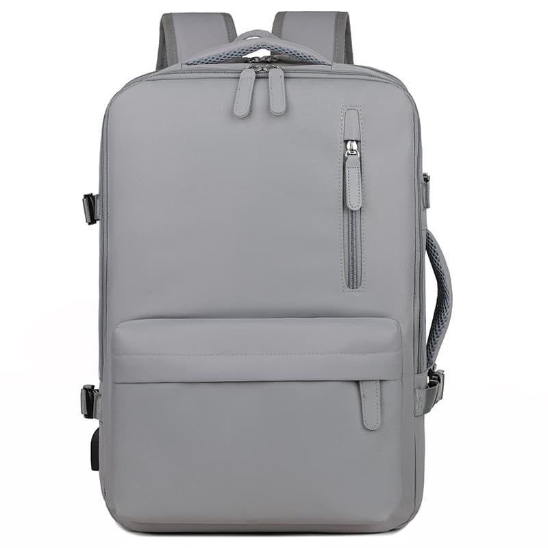 Okade - S2304 Notebook backpack - USB, water-repellent, business and travel, up to 17.3 inch, gray