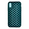 iPhone X/XS - Perforated Case Dark Blue