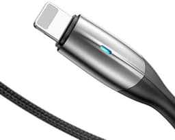 Baseus - Baseus Horizontal Data Cable with Downy Lamplight 2M noir – Bild 6