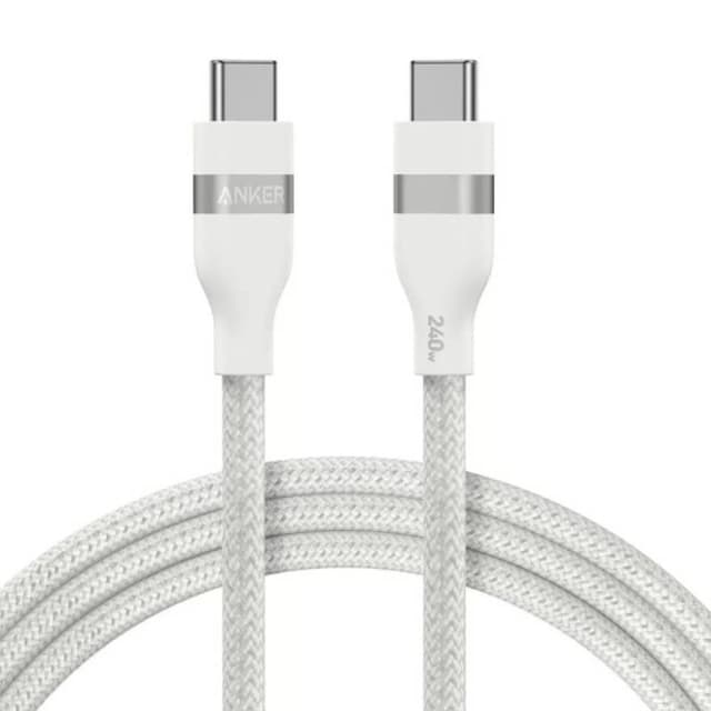 Anker Ultra Soft Cable - USB-C to USB-C - 240W - 0.9M - White