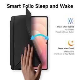 Samsung Galaxy Tab S11 Ultra - Dux Ducis Magi Series, étui à rabat relevable, noir – Bild 6