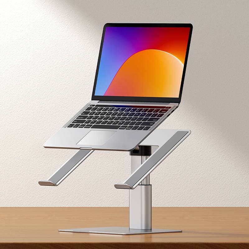 Baseus - Adjustable metal laptop stand, silver (LUJS000012) – 2