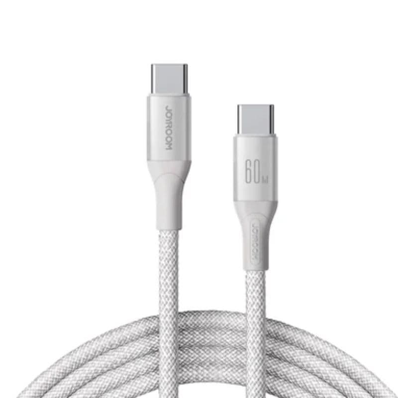 Joyroom Flash Series Cavo di ricarica rapida Type-C 60W 1m, bianco (S-A28)