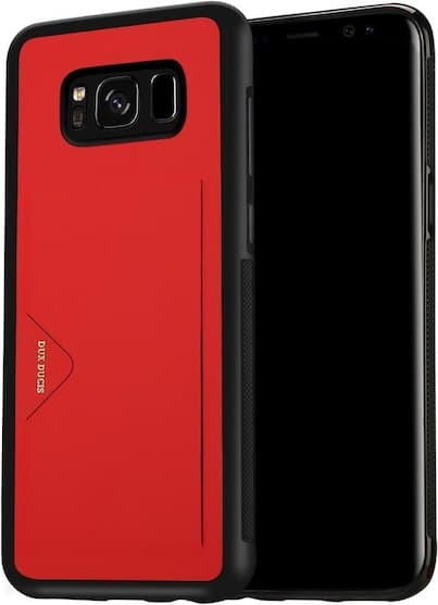 Samsung Galaxy S8 - Dux Ducis Pocard series red