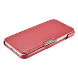 iPhone X/XS - Custodia Flip Serie Lusso iCarer Rosso RIX02 – Bild 5