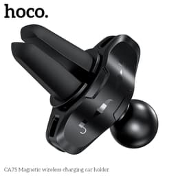 Hoco CA75 Supporto magnetico di ricarica wireless per auto, nero – Bild 3