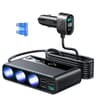 Joyroom - Caricabatterie da auto, adattatore per accendisigari da 210W con 3 prese e 6 porte USB (PD+QC3.0+USB*4), nero (JR-CL06)
