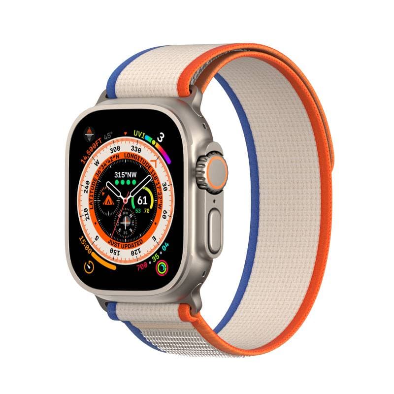 Apple Watch - DUX YJ Version Strap - 42mm/44mm/45mm/46mm(10.Gen)/49mm Orange-Beige