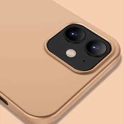 iPhone 12 Mini - X-Level Guardian Backcase aus TPU, ultra dünn & flexibel, Kameraschutz, Gold – Bild 4