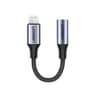 Ugreen - Adattatore da Lightning a jack da 3,5 mm MFi (US211 / 30756), nero
