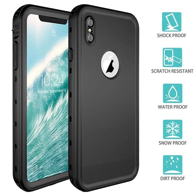 Apple iPhone X / XS - Redpepper IP68 Dot+ Series Wasserdichtes Outdoor Case, schwarz – 3
