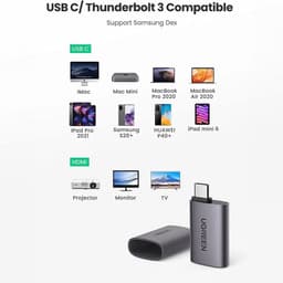 Ugreen – HDMI Adapter USB-C auf HDMI 4K 60Hz (US320 / 70450), grau – Bild 7