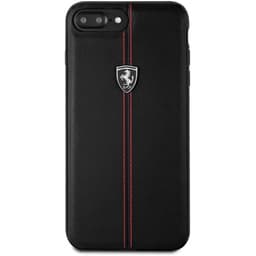 iPhone 7 Plus / 8 Plus – Scuderia Ferrari Leder Case, Schwarz – Bild 5
