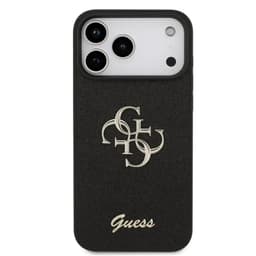 iPhone 17 Pro Max - Custodia Guess Metal Logo Glitter, Nero GUHCP17XHG4SGK – Bild 3
