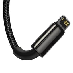 Baseus - Tungsten Gold - 3-in-1 fast charging cable USB to M+L+C, 3.5A 1.5m, Black (CAMLTWJ-01) – Bild 9