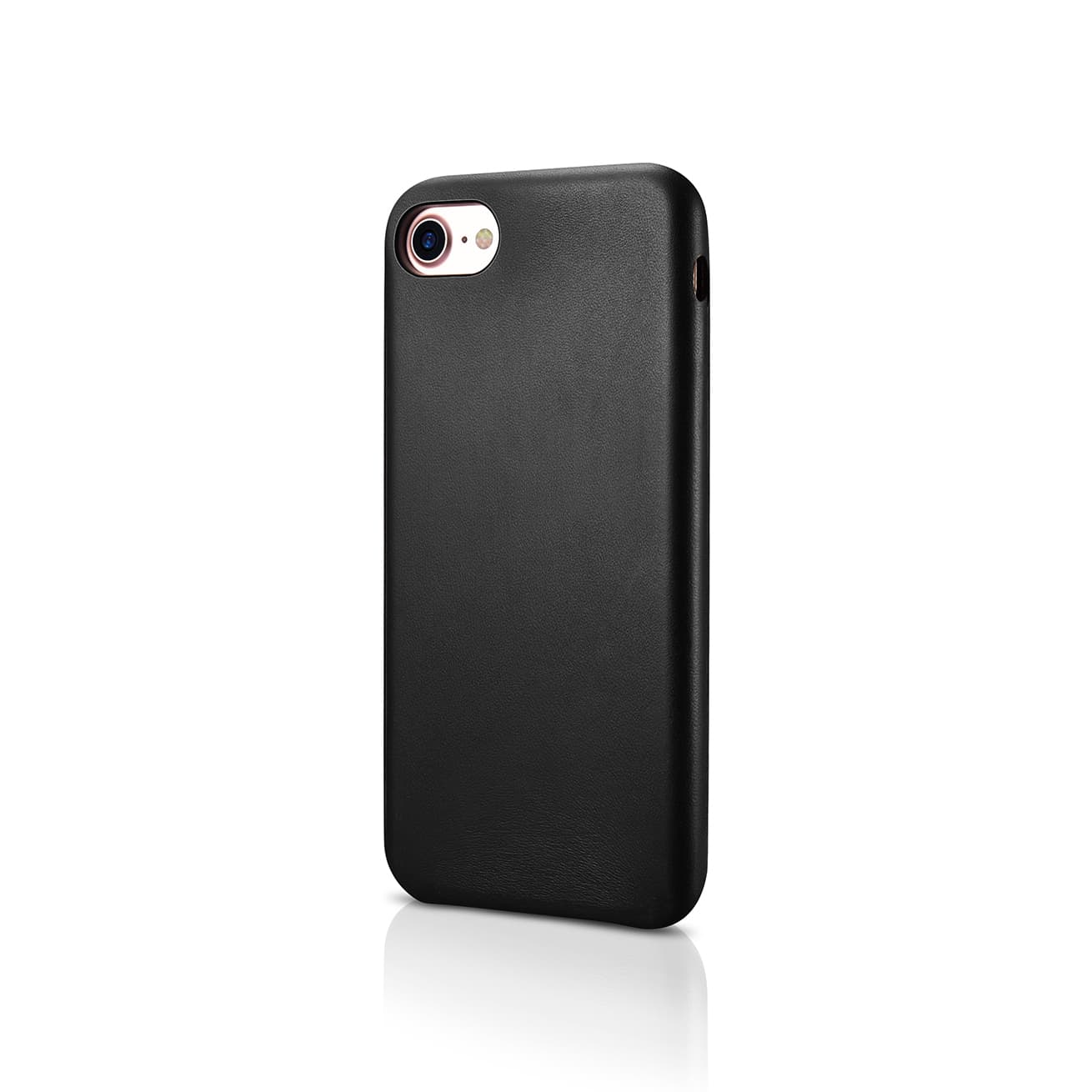 iPhone 7/8/SE 2020/SE 2022 - Luxury Echtleder Xoomz XYPI7001-BK, schwarz