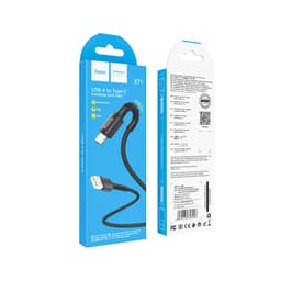 hoco x71 USB-A to Type-C cable 1m anti bending black – Bild 2