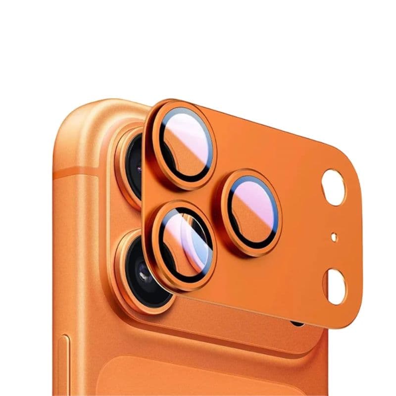 ANANK iPhone 17 Pro - Protezione per fotocamera tutto in uno, arancione