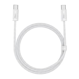 Baseus - Dynamic Series - Type-C to Type-C fast charging cable, 100W 1m, white (CALD000202) – Bild 1