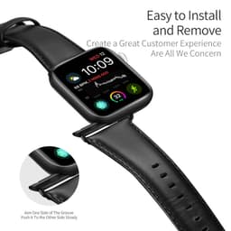 Apple Watch - Cinturino DUX Business (42mm/44mm/45mm/46mm(10.Gen)/49mm), nero – Bild 6