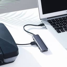 Ugreen – USB-C Hub 4-Port mit Powerport (CM219 / 70336), grau/schwarz – Bild 7