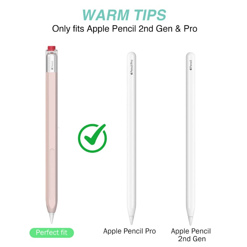 Apple Pencil - Stoyobe RetroPencil AP-II Series, Schwarz – 3