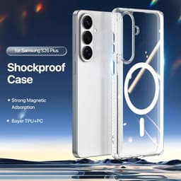 Samsung Galaxy S26 Plus - Dux Ducis Clin Series avec Magsafe en transparent – Bild 6