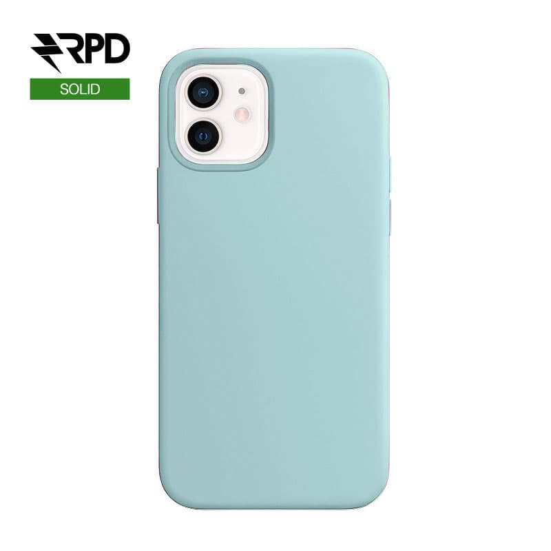 iPhone 12 Mini - Étui en silicone - Solid Silicone, turquoise