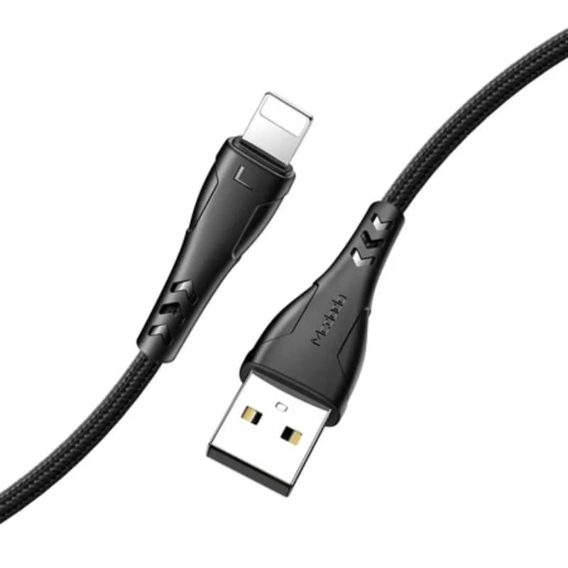 McDodo - Câble de charge USB-A vers Lightning, 0.2m, noir – 2