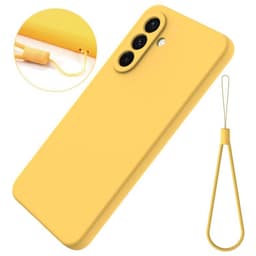 Samsung Galaxy S24 FE - Housse de protection en silicone, jaune – Bild 7
