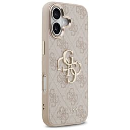 iPhone 17 - Custodia Guess Metal Logo Gold, rosa GUHCP17S4GMGCPI – Bild 4