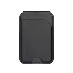 iPhone 12/13/14/15/16 Series . Dux Ducis Magnetic Leather Wallet Stand with MagSafe, Schwarz – Bild 1