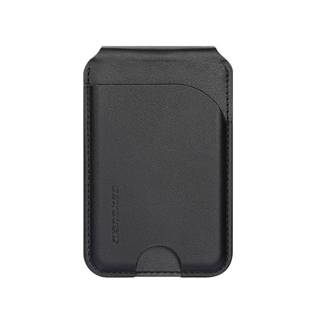 iPhone 12/13/14/15/16 Series . Dux Ducis Magnetic Leather Wallet Stand with MagSafe, Black