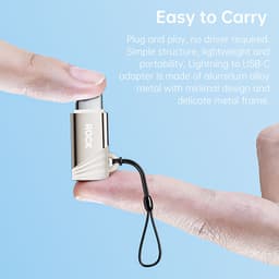 Rock - RCL0016 Adapter Lightning weiblich auf USB-C männlich Adapter – Bild 6