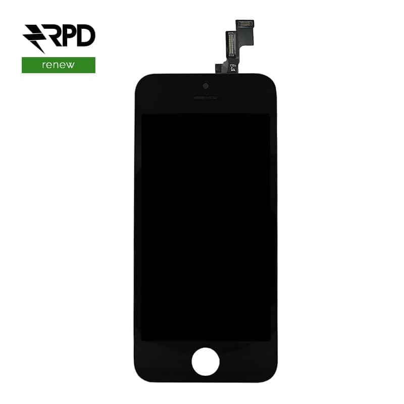 LCD für iPhone 5S / SE 2016 Frontglas / LCD schwarz original, renewed