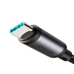 Joyroom 90° Schnellladekabel Type-C zu Type-C (S-A56), 1.2m, Schwarz – Bild 7