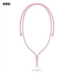 RPD cell phone chain universal nylon necklace - robust insert card - for all smartphones, pink – Bild 1