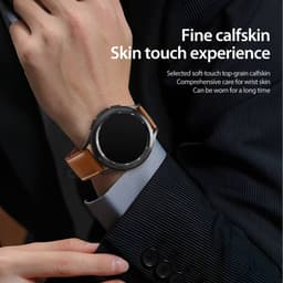 Galaxy Watch - Cinturino DUX Gadget Series in vera pelle (22 mm), versione YA marrone – Bild 6