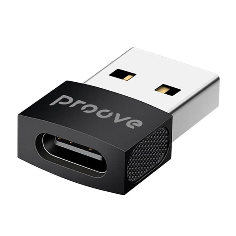 Proove - Extension USB-A to USB-C Adapter, Schwarz – 4